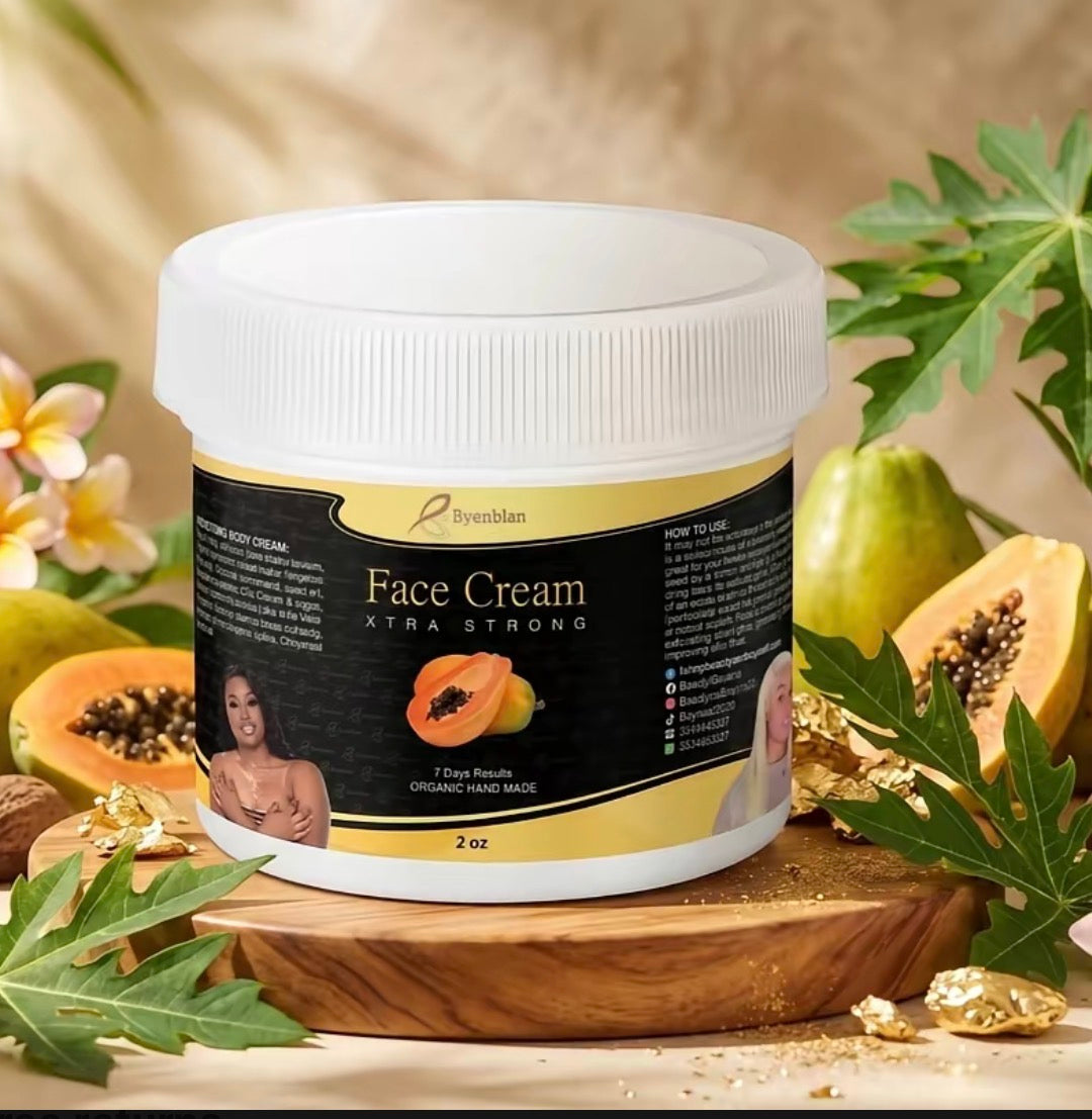 Byen blan 2oz face cream