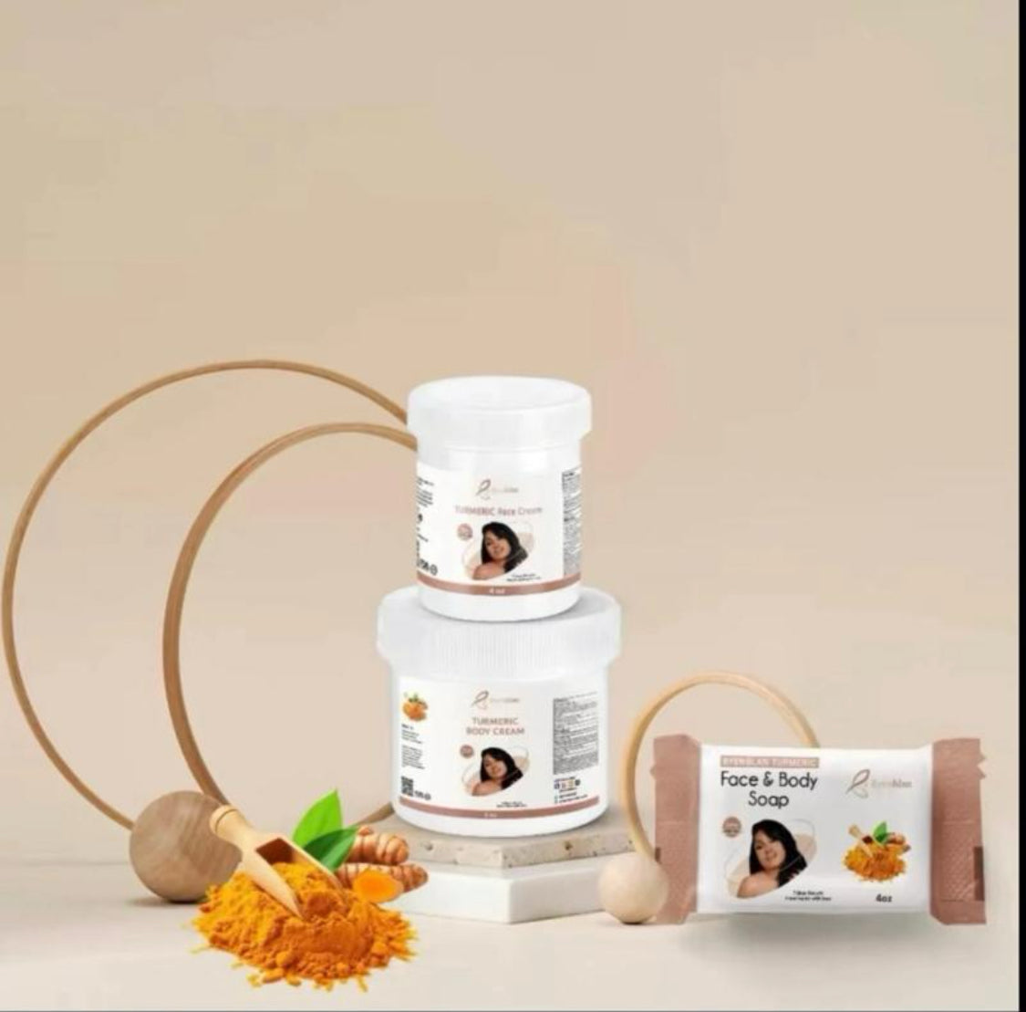 Mini-ensemble de curcuma
