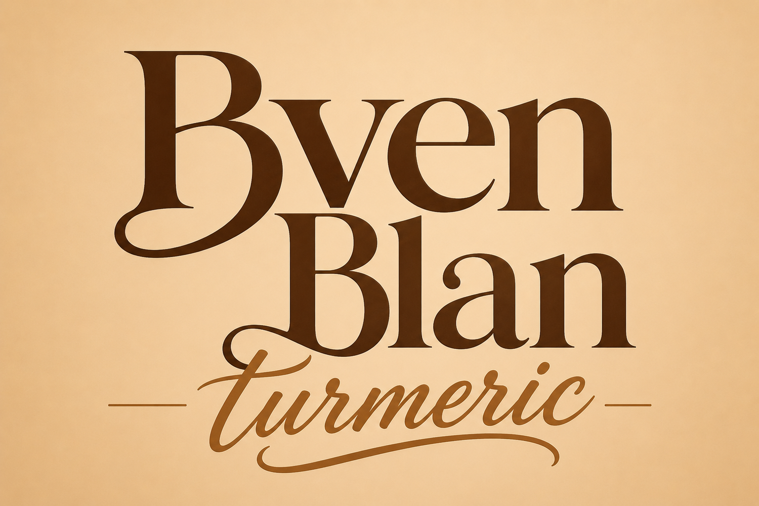 Byen Blan Tumeric products