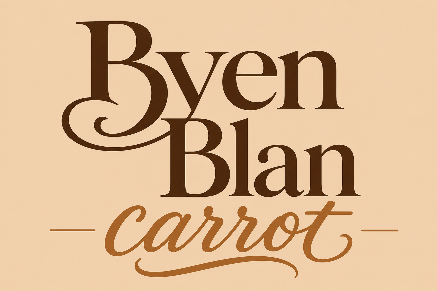 Byen Blan carrot products