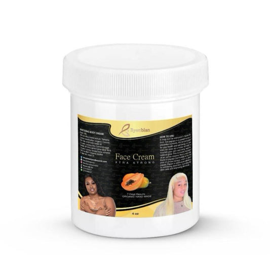 Crème visage à la papaye