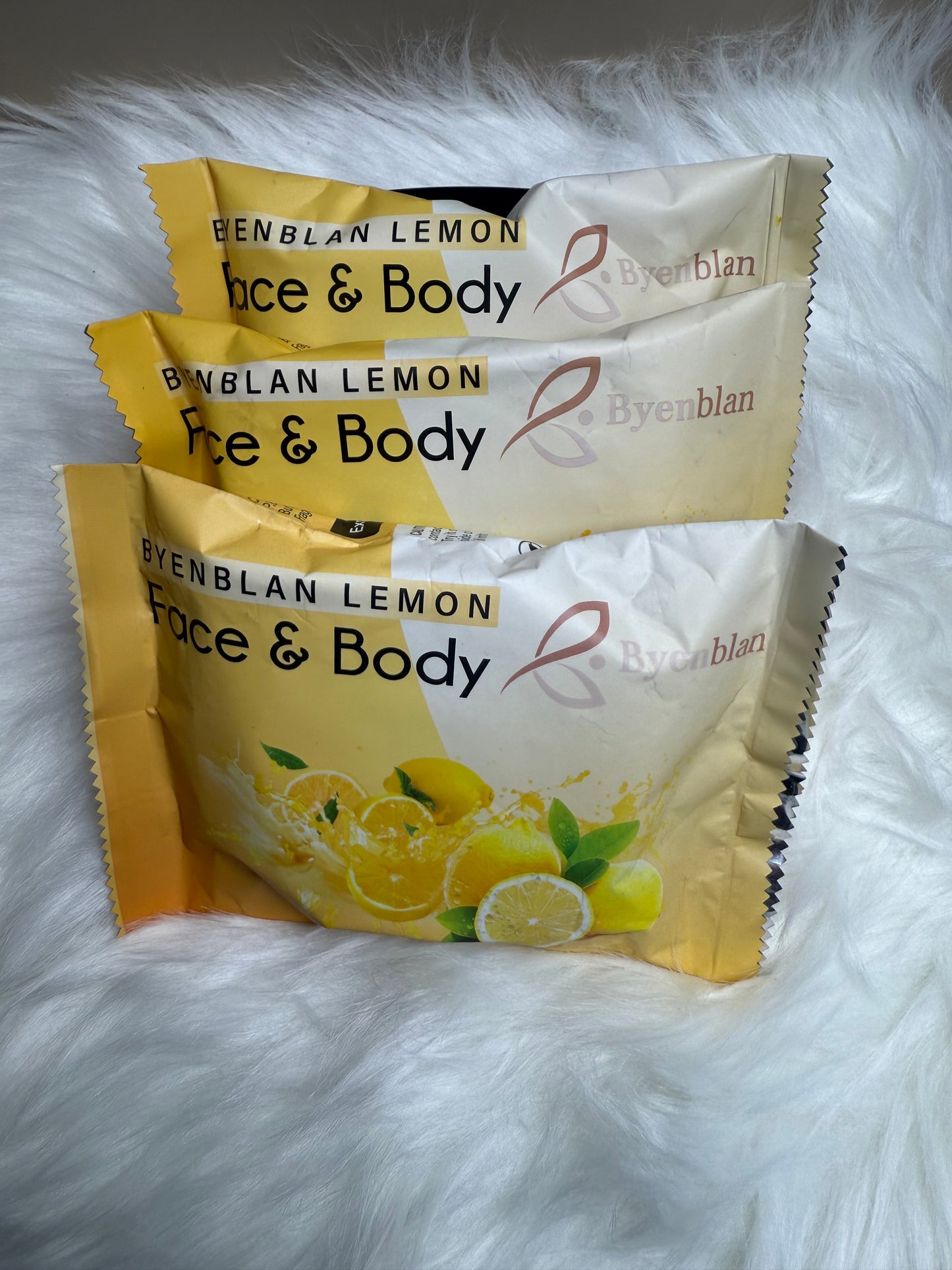 Savon 3 pièces "Byen blan"