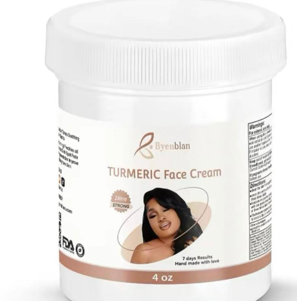 Crème pour le visage Byen blan
