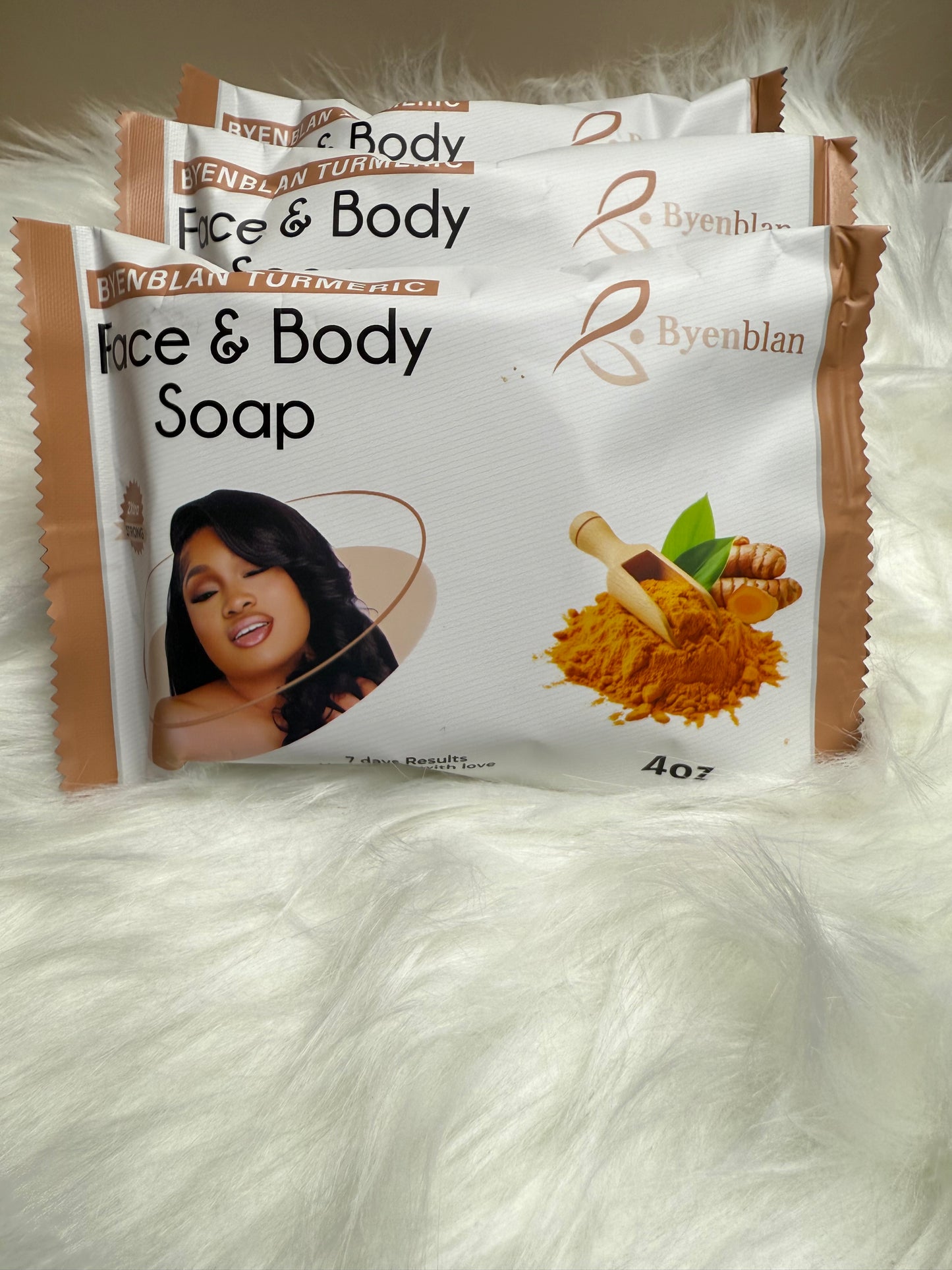 Savon 3 pièces "Byen blan"