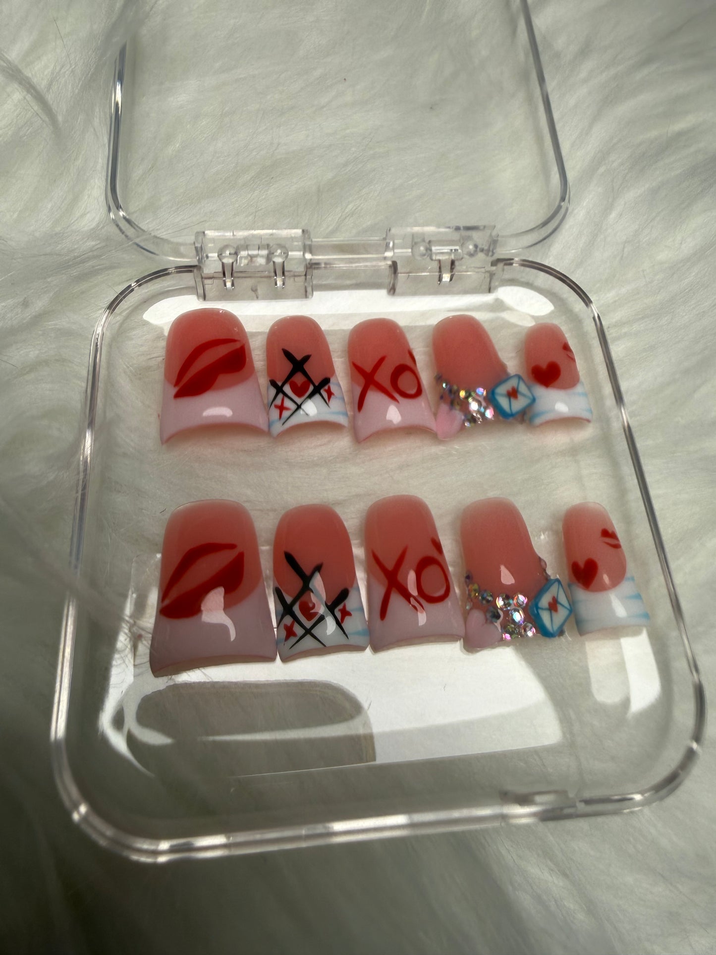 faux ongles en forme de canard