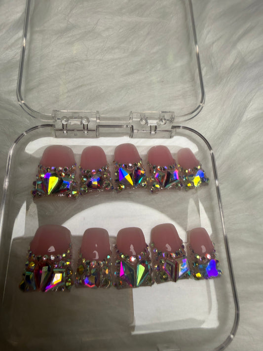 Duck shape press on nails