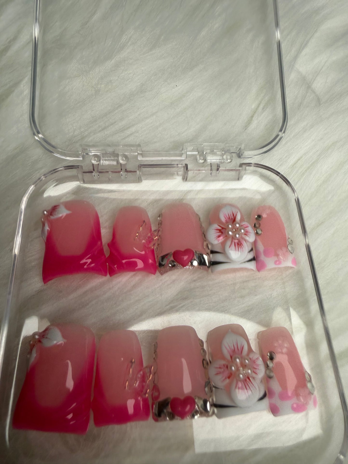 faux ongles en forme de canard