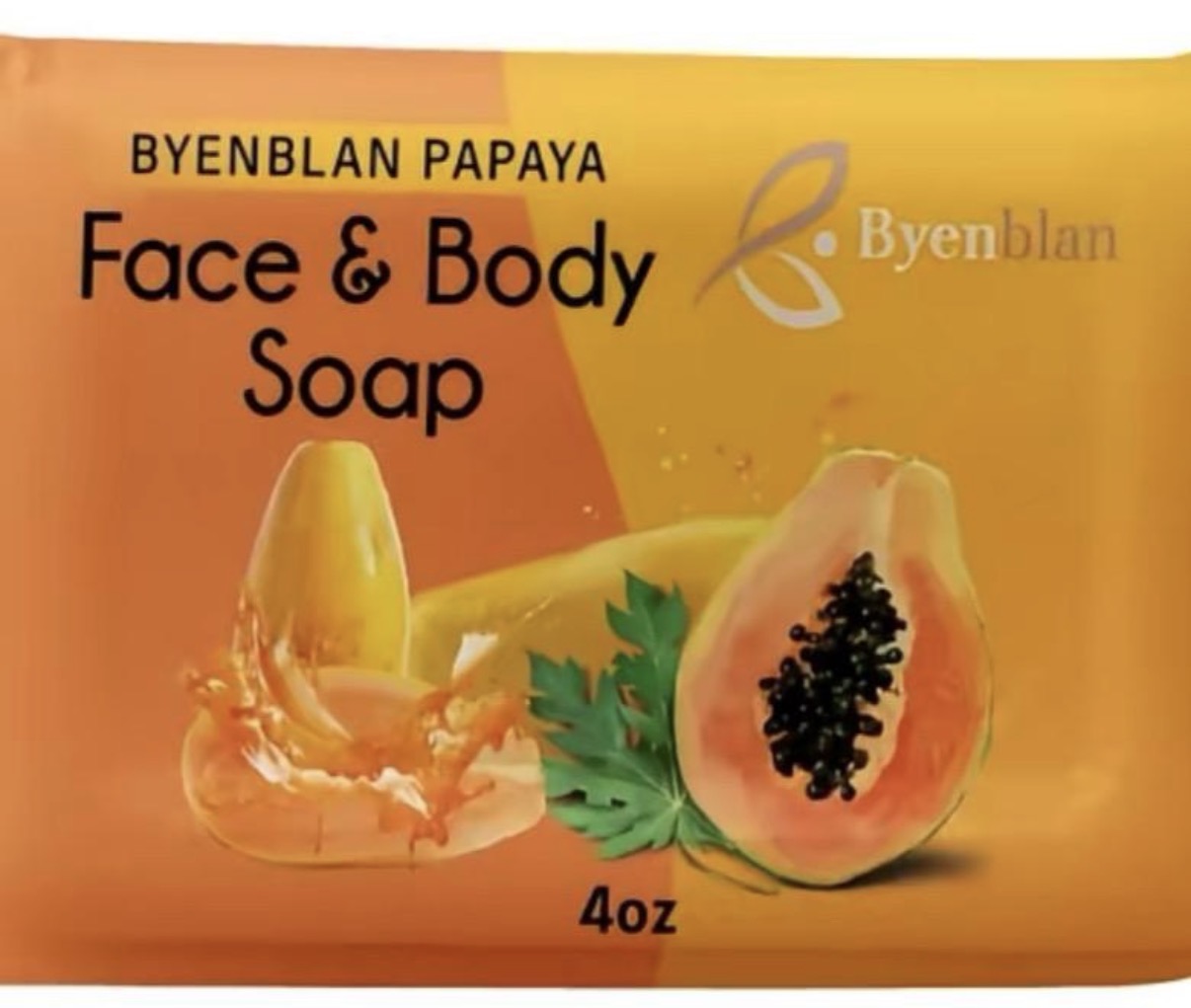 Savon visage et corps Byen blan papaye